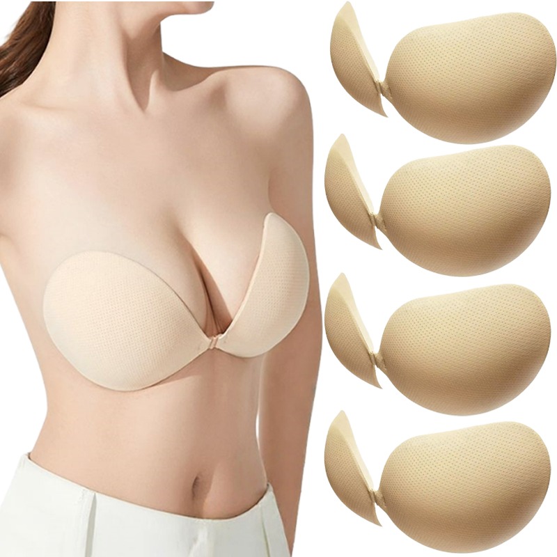 Backless Bra Sticky - Yapışkanlı Sütyen Kalınlaştırılmış Görünmez Silikon Göğüs