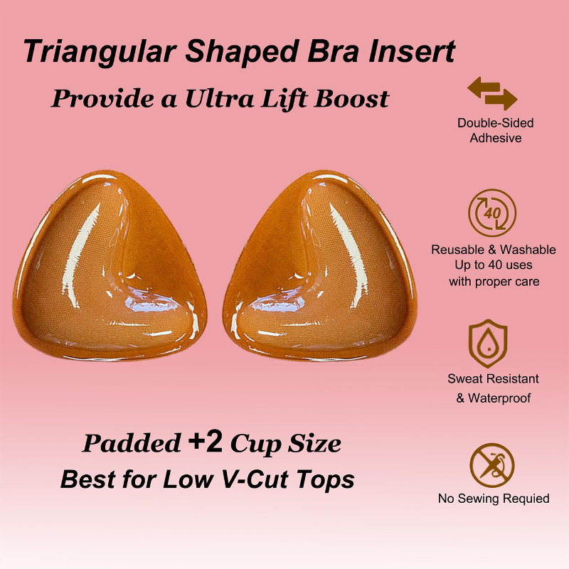 Push Up Bra Silicone - Kave 1/2 Çift Çift Taraflı Yapışkan